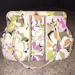 Vera Bradley Portobello Road print satchel